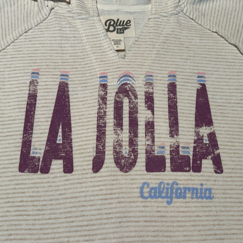 Blue 84 La Jolla Hoodie!! Size XL